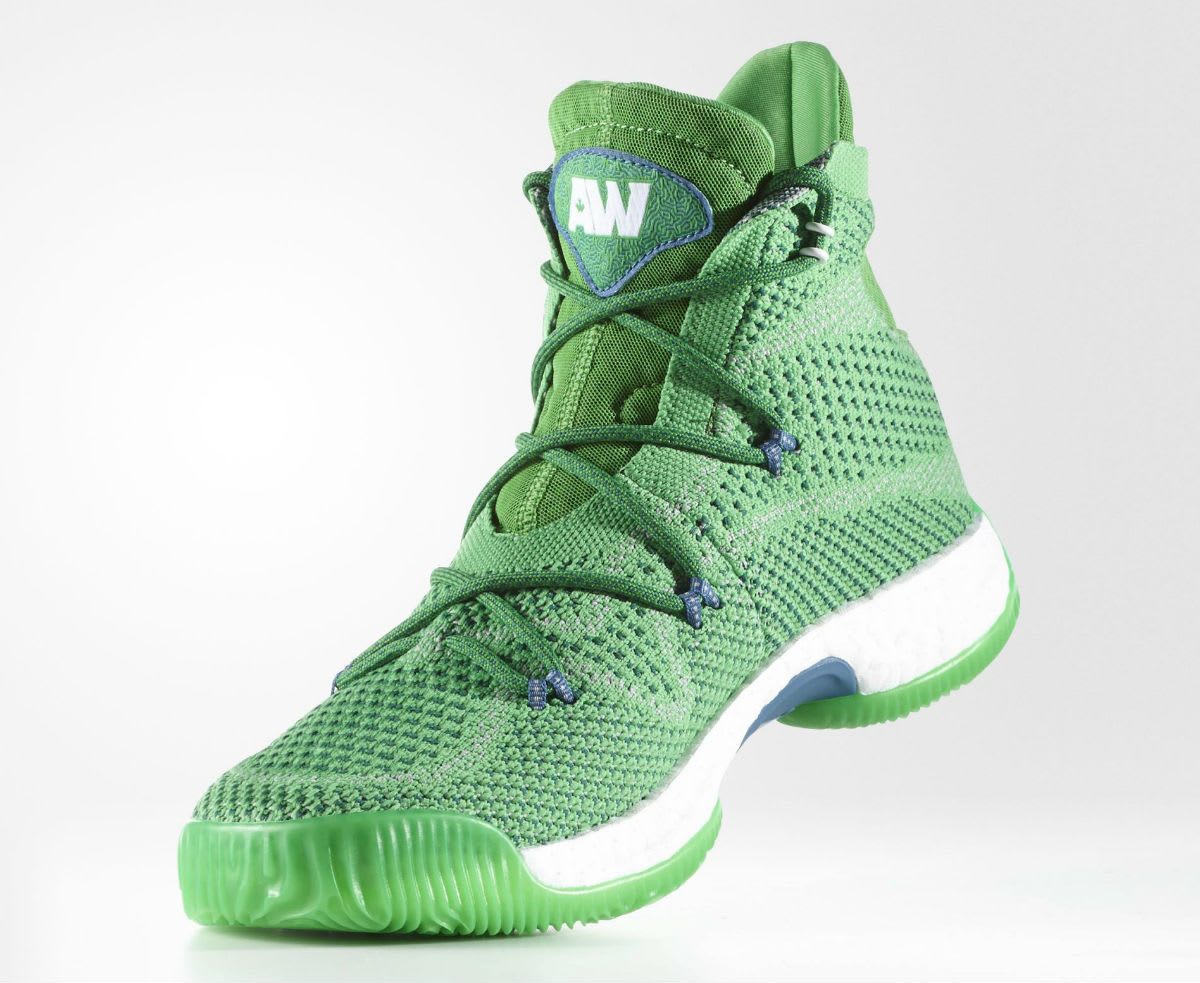 Adidas Crazy Explosive Andrew Wiggins Green Medial BW0626