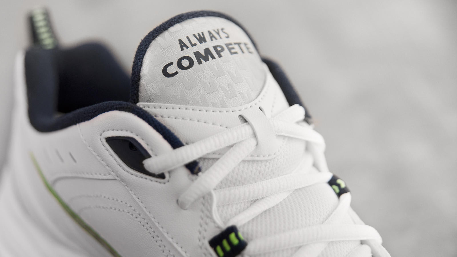 Pete Carroll Seahawks Nike Air Monarch Tongue