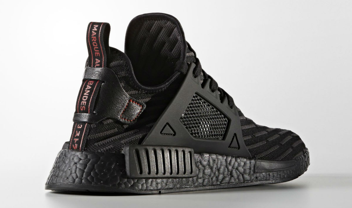 Adidas NMD XR1 Triple Black Release Date Lateral BA7214