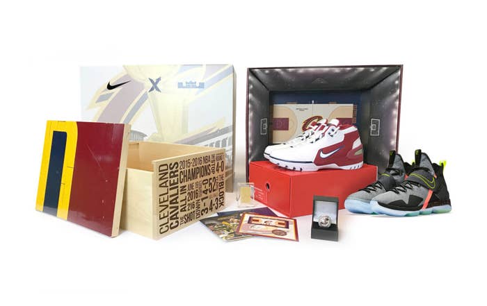 StockX Nike Air Zoom Generation LeBron 14 Charity Auction Pack