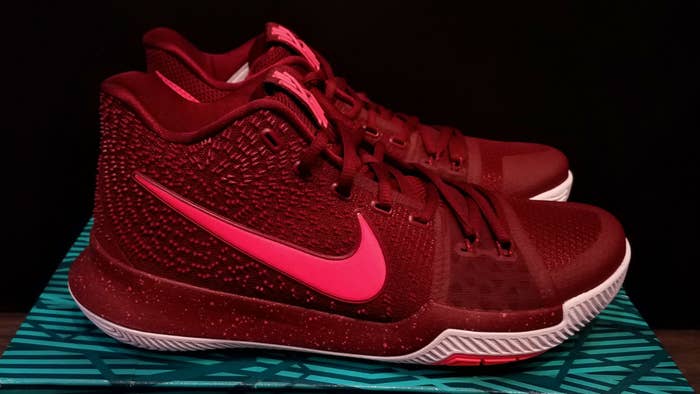 Nike Kyrie 3 Team Red Total Crimson Release Date Right 852395-681
