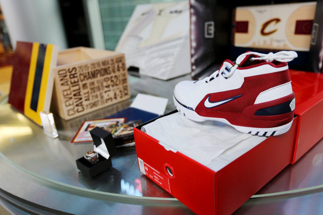 Nike to sell LeBron James' first shoe, the Air Zoom Generation, in limited  release