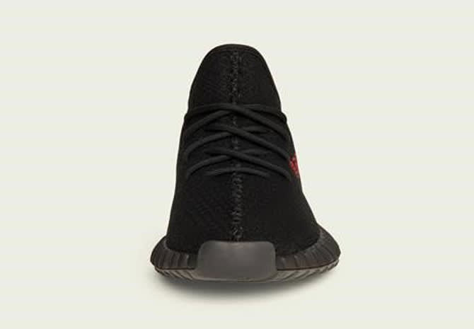 Yeezy 350 Boost V2 Black Red CP9652 Front