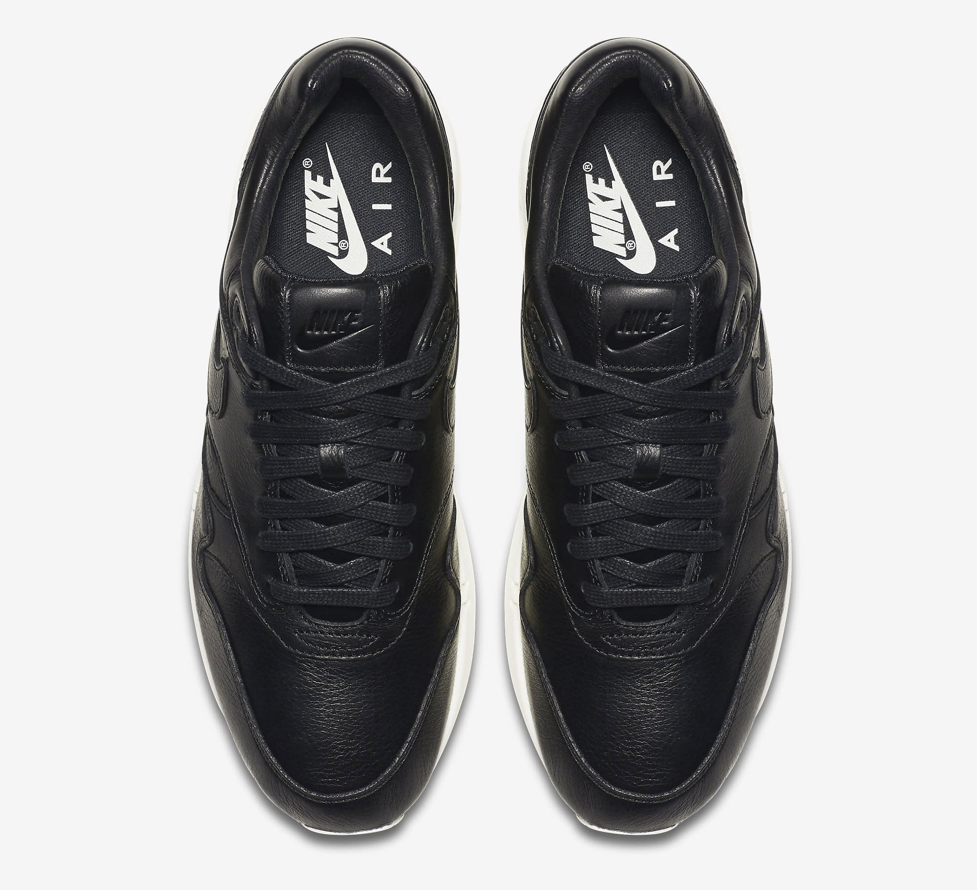 Nike Air Max 1 Pinnacle Leather Black 859554-003 Top