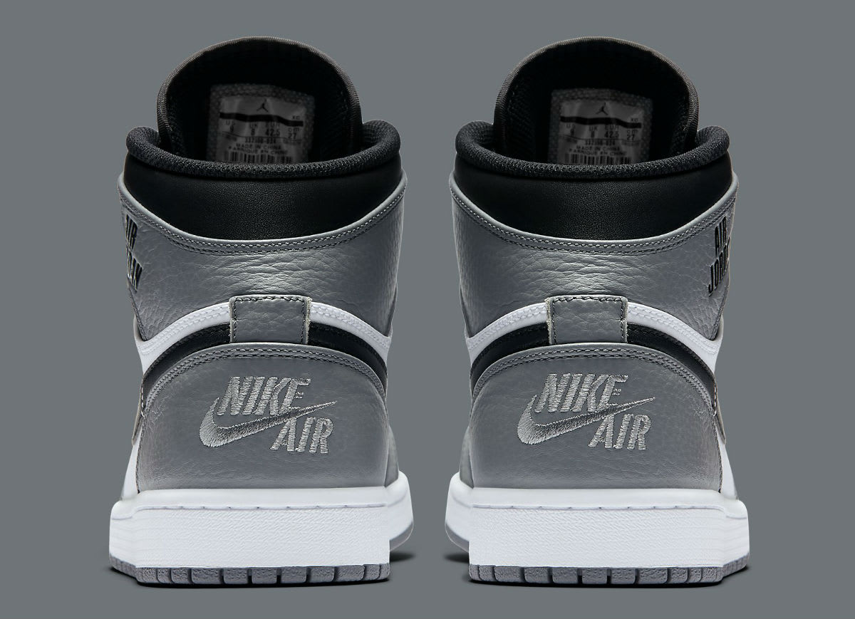 Air Jordan 1 Rare Air Cool Grey Release Date Heel 332550-024