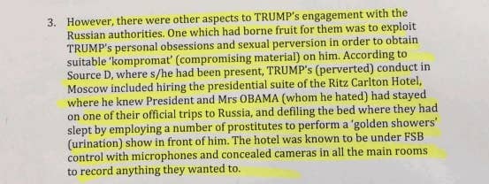 Russian Memos on Donald Trump