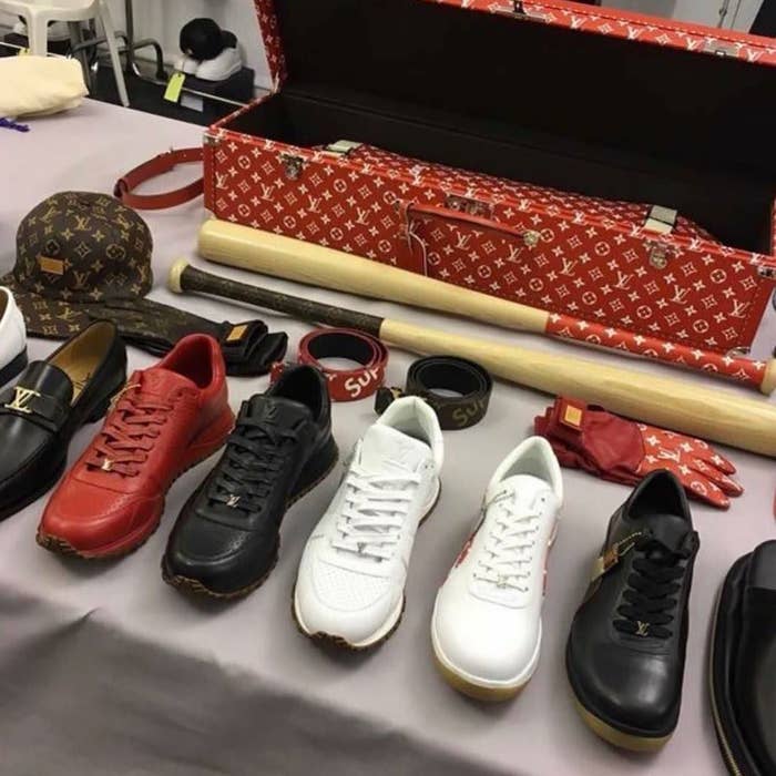 Supreme and Louis Vuitton Are Releasing Sneakers Together