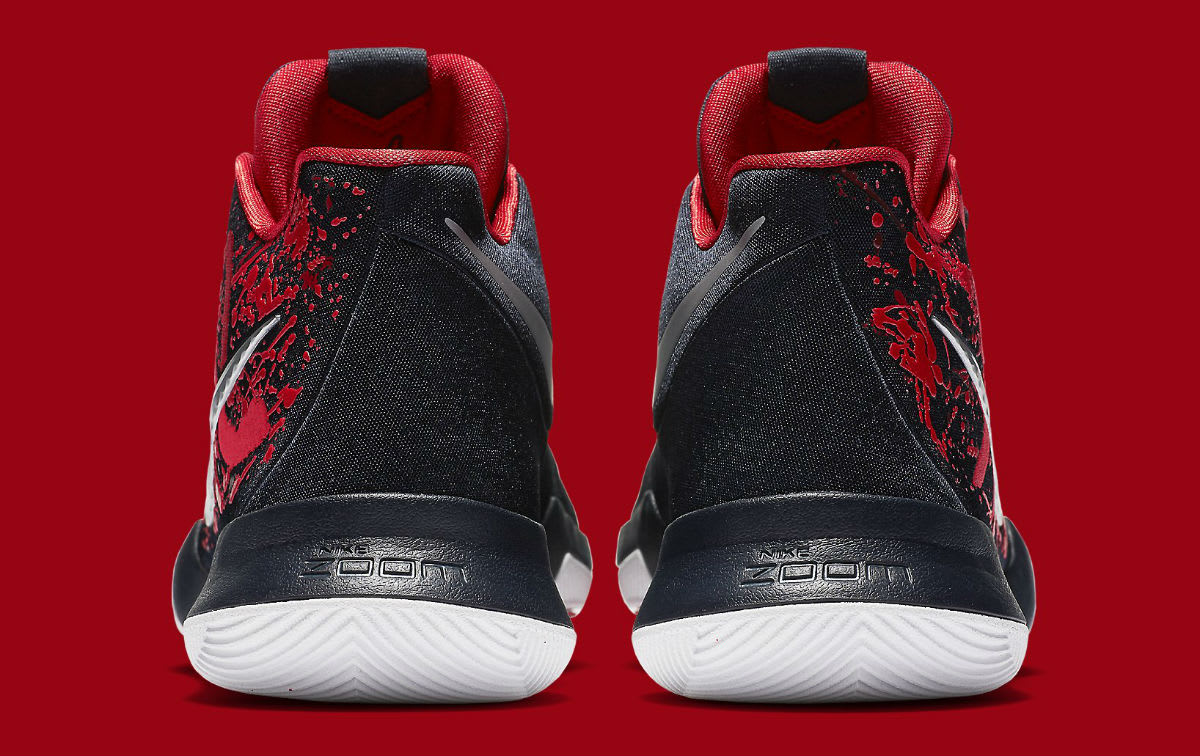 Nike Kyrie 3 Samurai Release Date Heel 852395-900