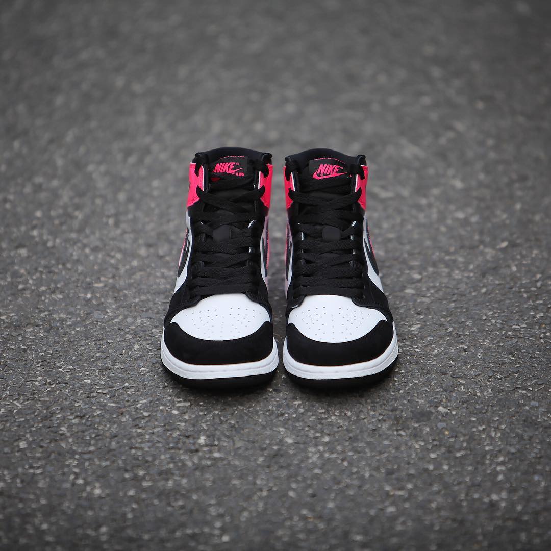 Air Jordan 1 Valentine&#x27;s Day Black Pink Release Date 3M 881426-009 (6)