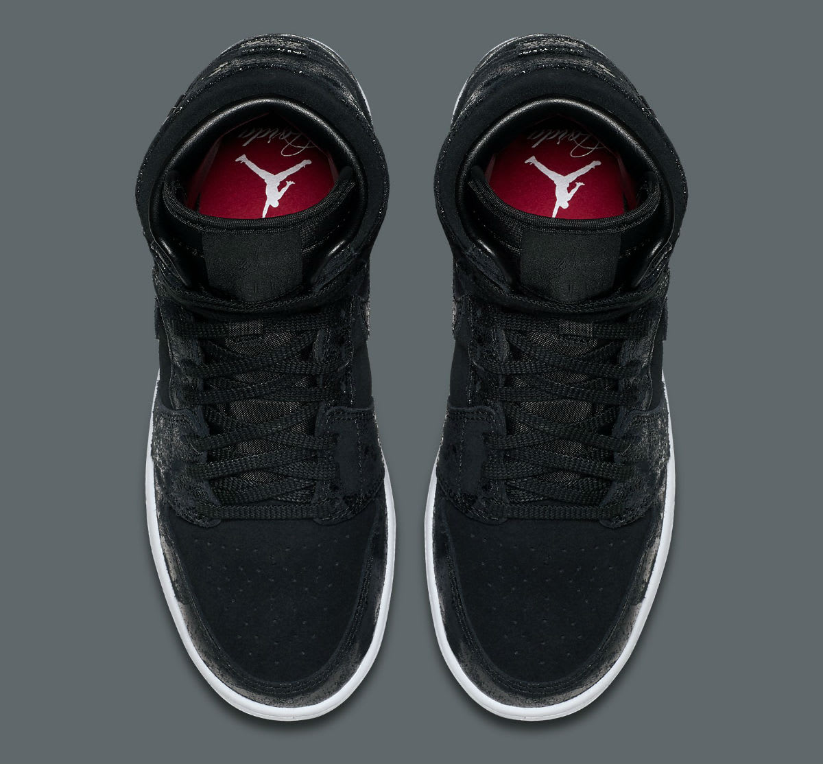 Air Jordan 1 Heiress Black Suede Release Date Top 832596-001