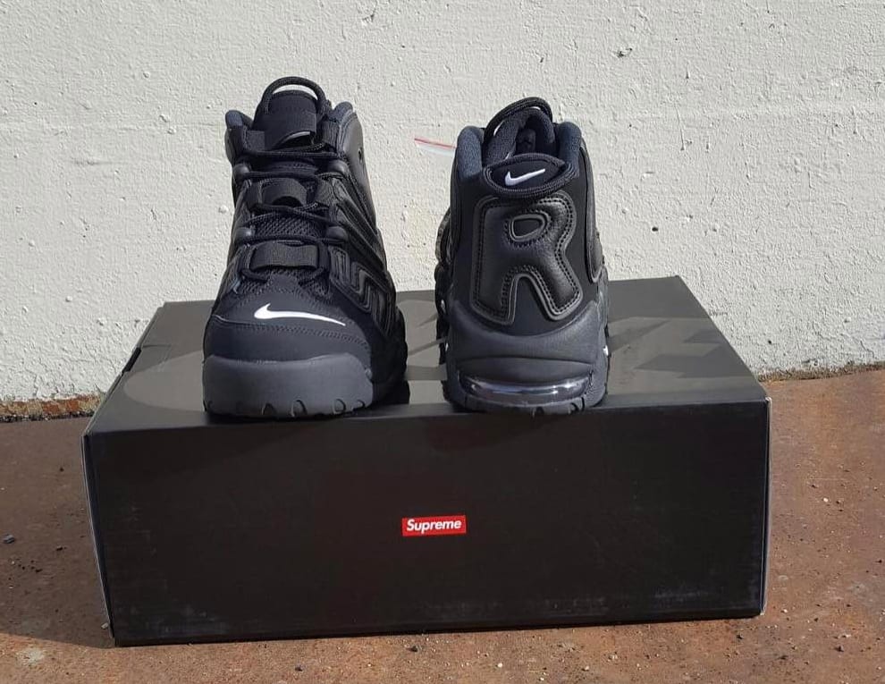 The Supreme Nike Uptempos Are Bold Branding At Its Finest