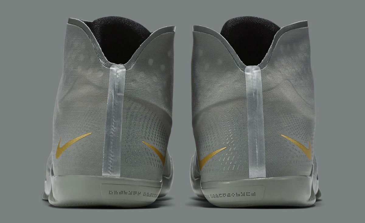 Nike Kobe 11 ALT Grey Release Date Heel 880463-079