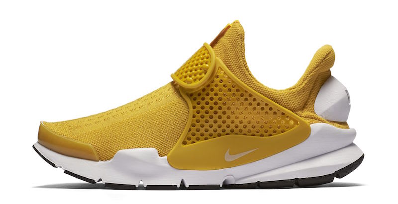 Nike sock 2025 dart jaune