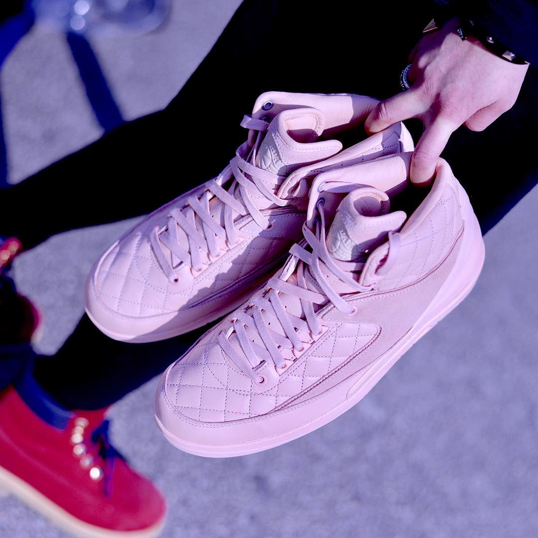 Pink Don C Air Jordan 2 Release Date Left