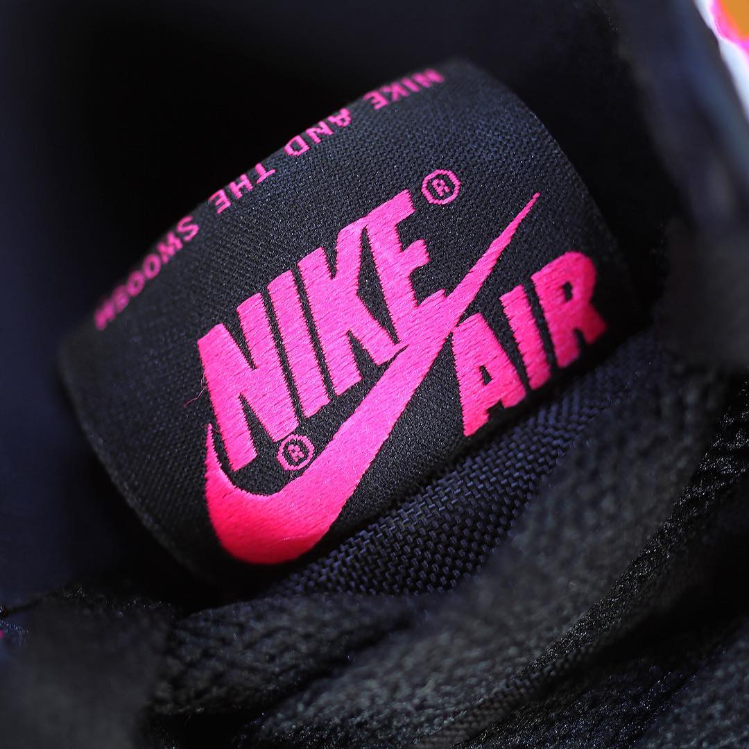 Air Jordan 1 Valentine&#x27;s Day Black Pink Release Date 3M 881426-009 (11)
