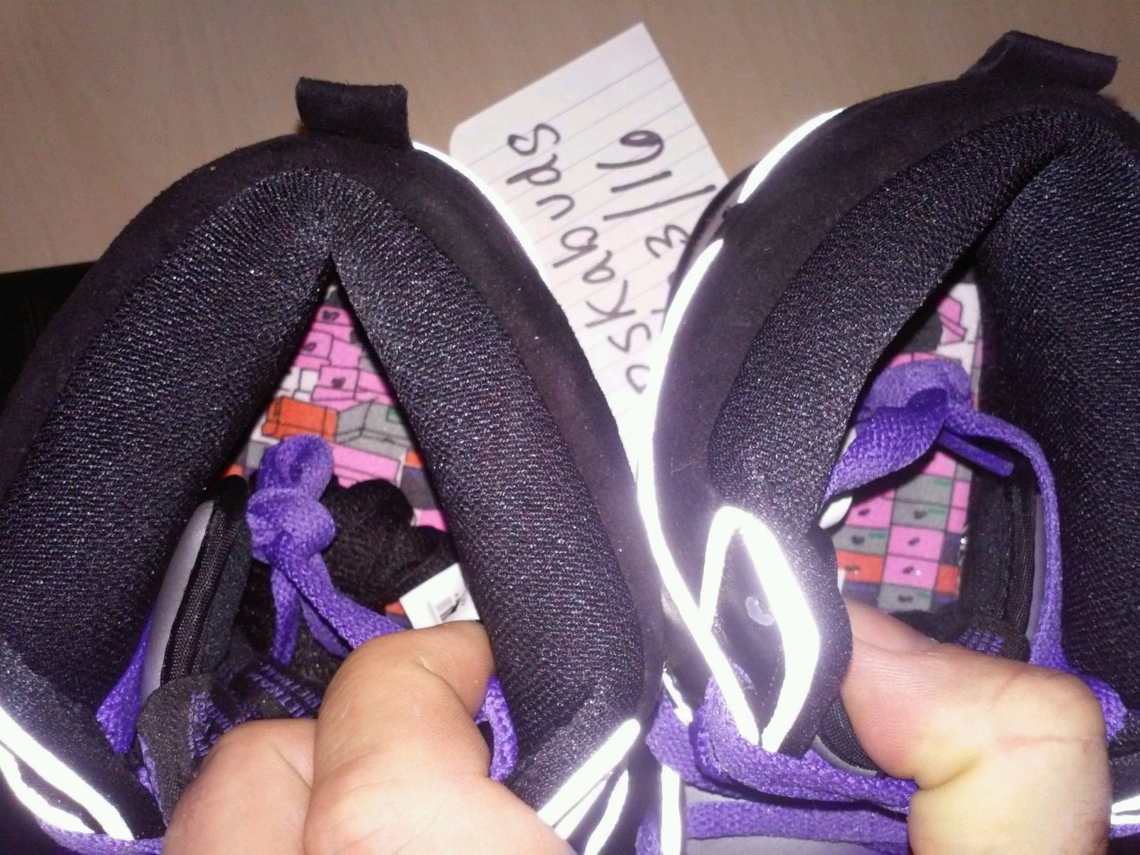 Nike SB Dunk High Purple Box 3M Insole