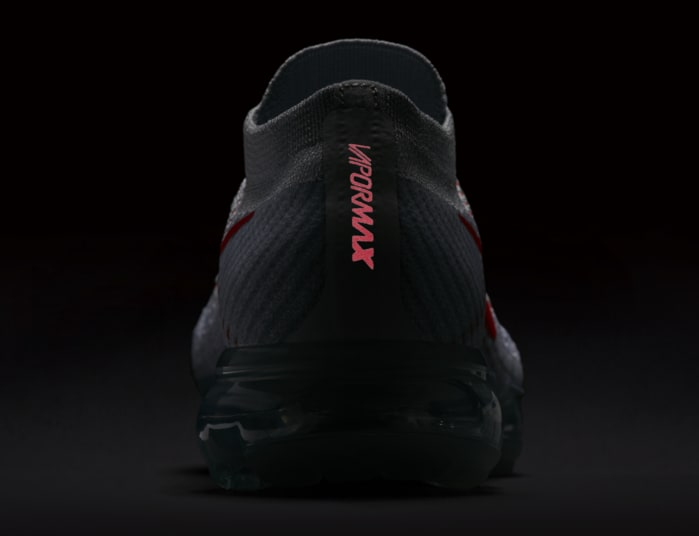 Nike VaporMax Pure Platinum 849558-004 Reflective Heel