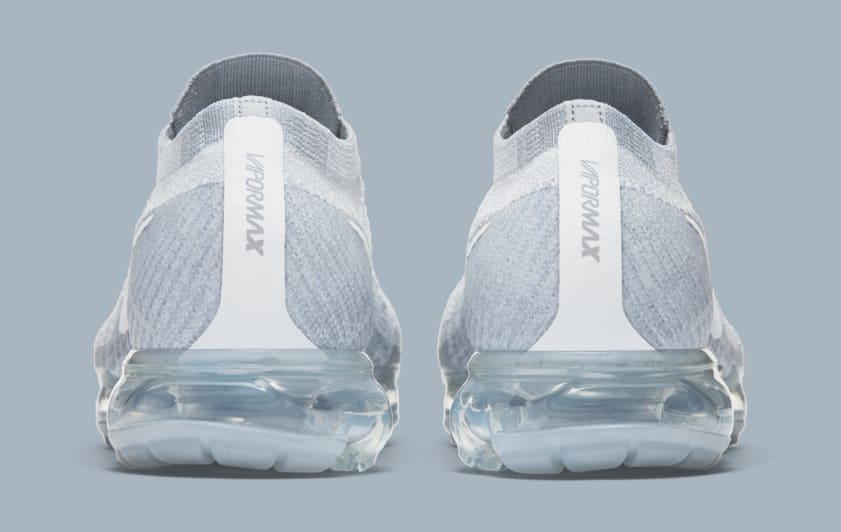 Nike VaporMax Pure Platinum 849558-004 Heel