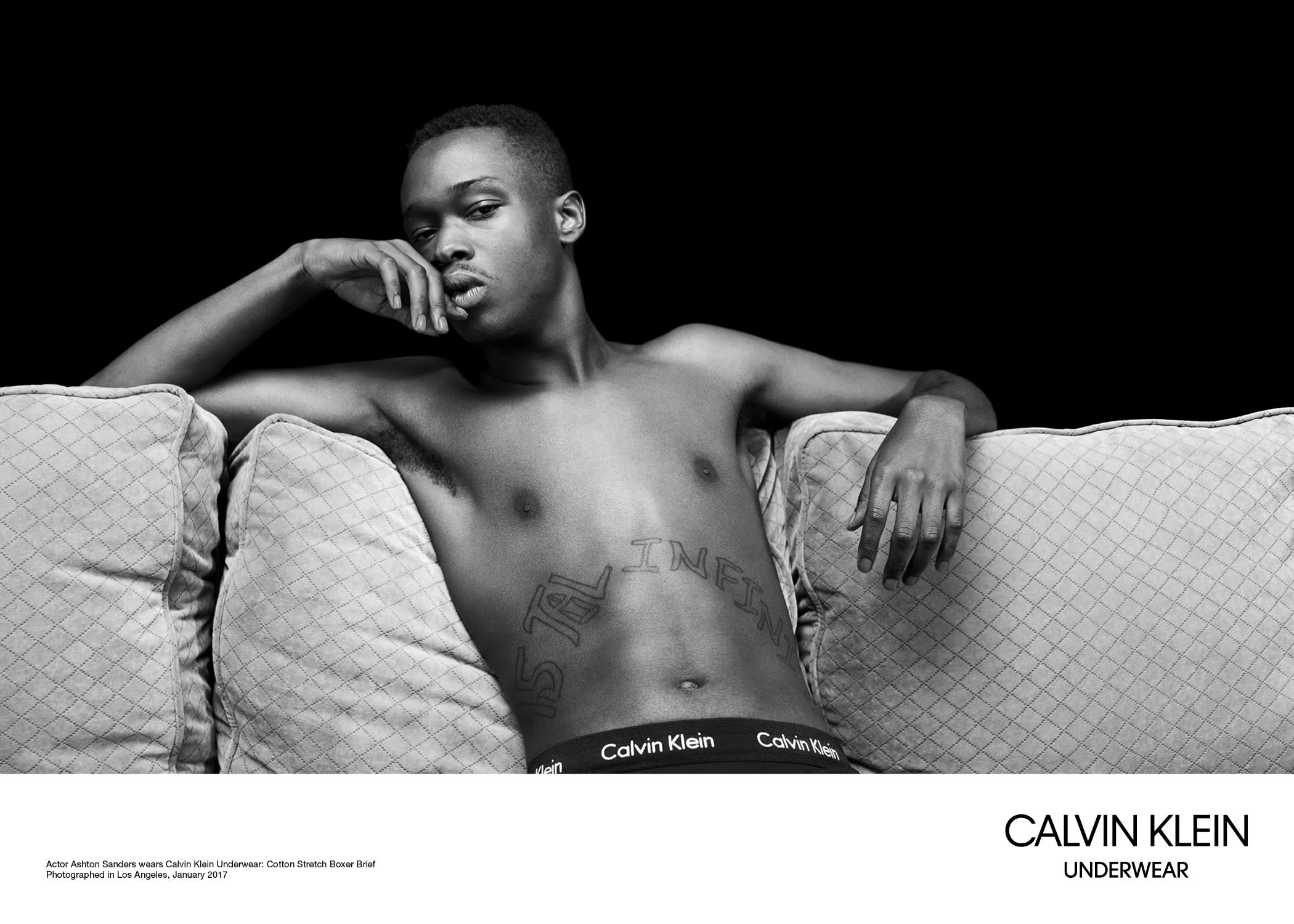 Ashton Sanders for Calvin Klein