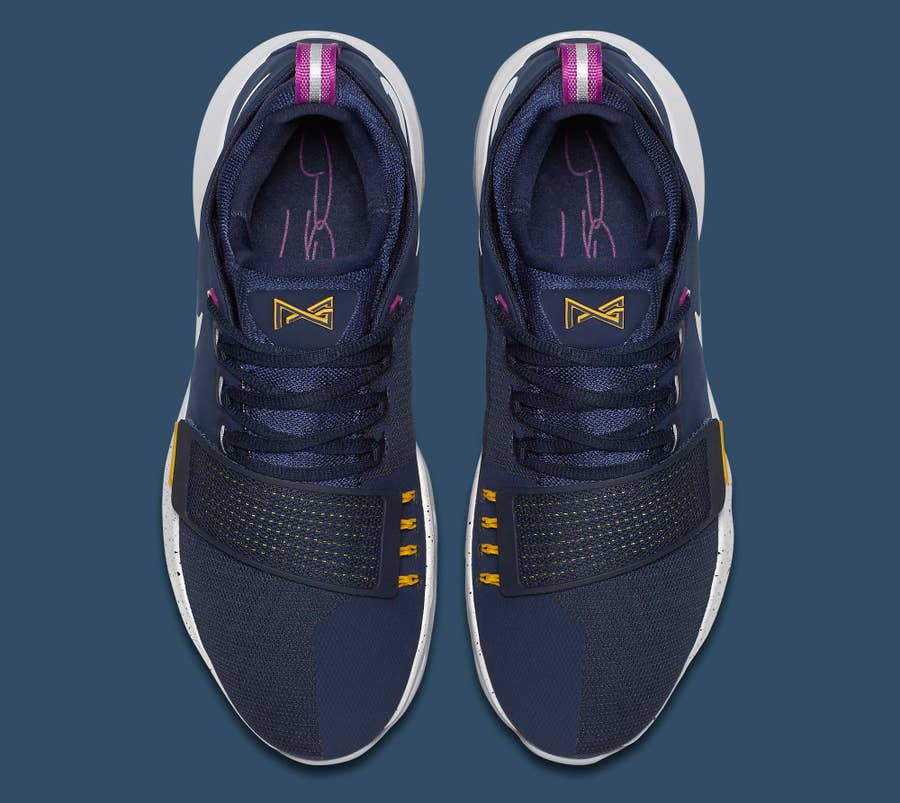 PG1 Paul George Nike Shoes - Indiana Pacers Colors
