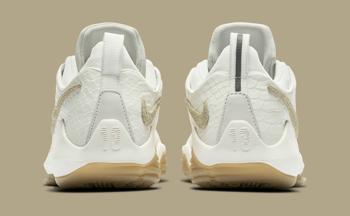 Nike PG1 Ivory Release Date Heel 880304-110