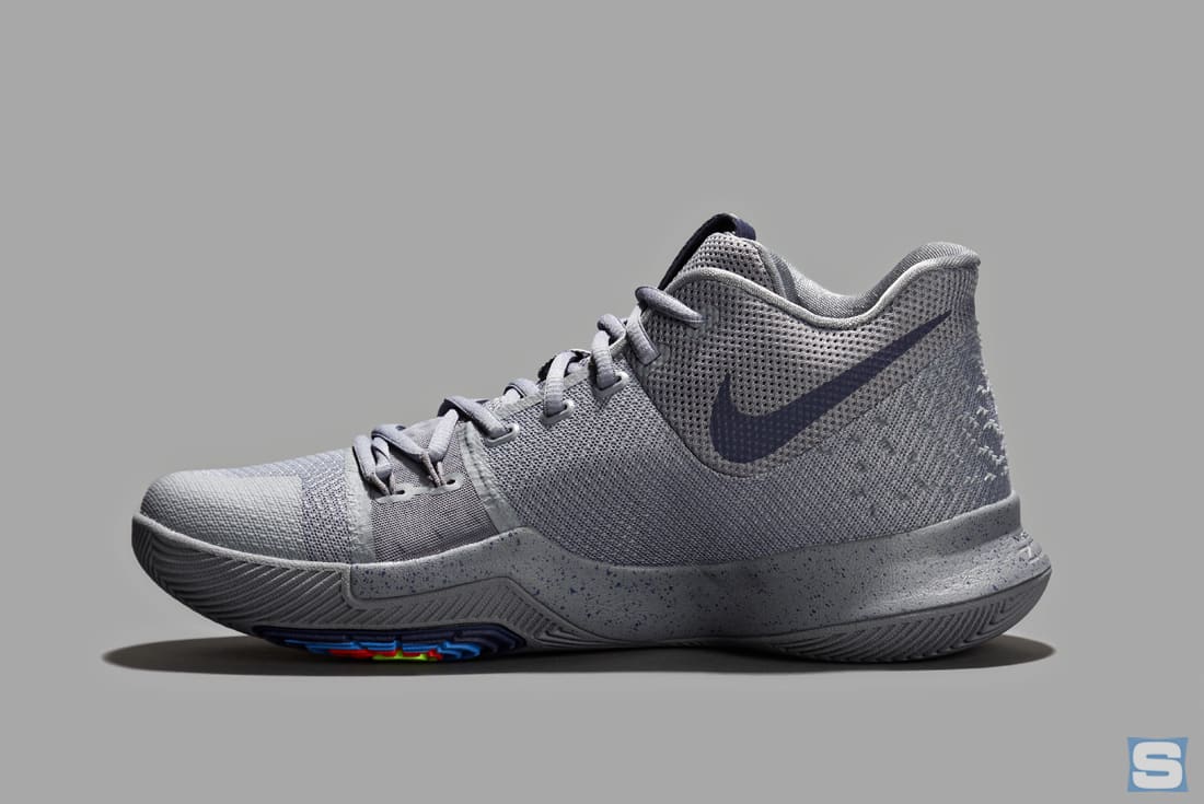 Nike Kyrie 3 Cool Grey Midnight Navy Pure Release Date Medial 852395-001