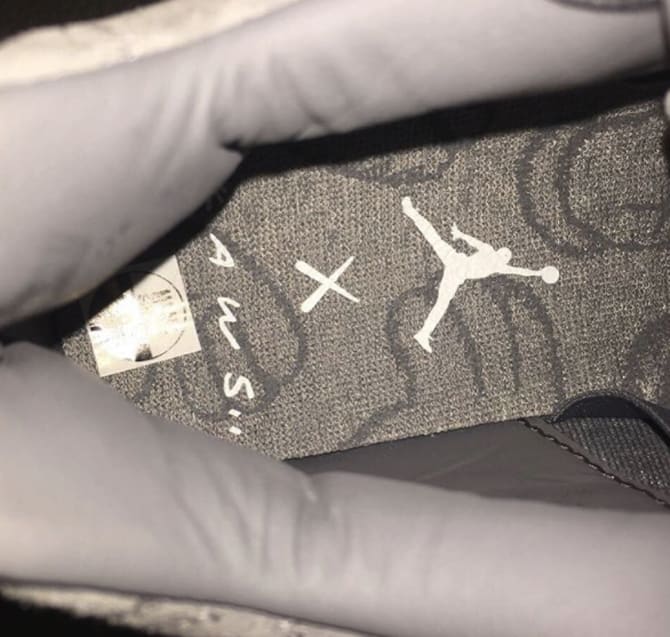 Kaws Jordan 4 Insole