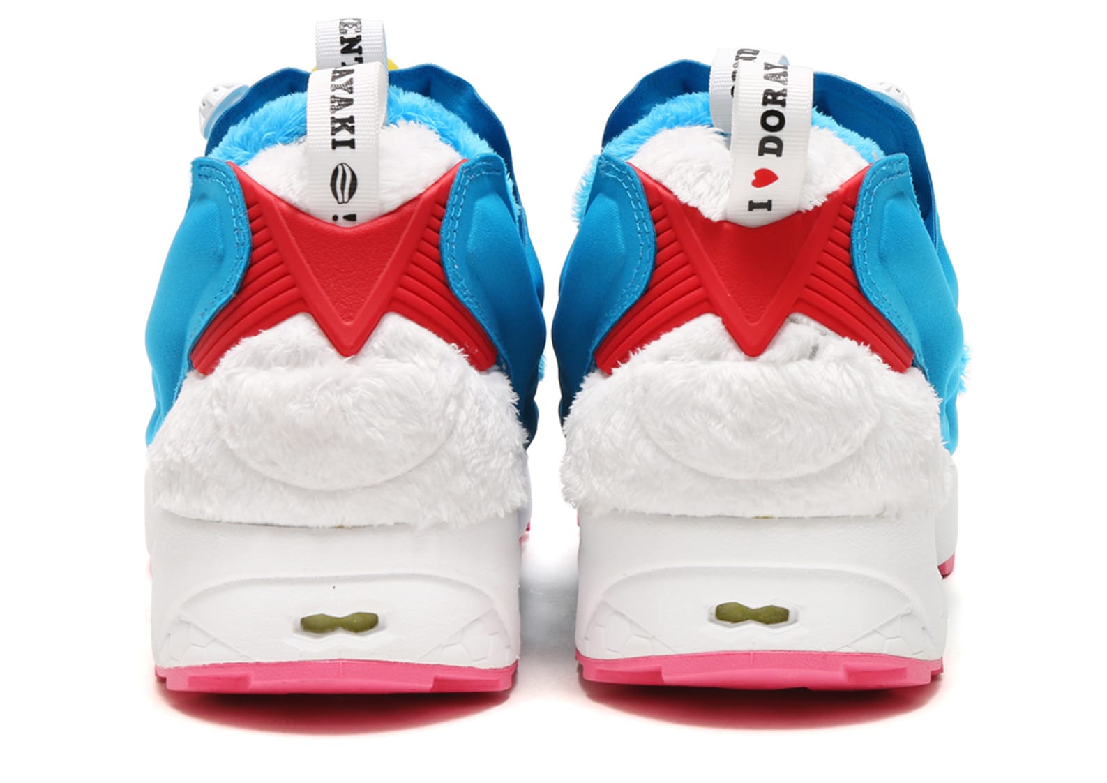 Packer Shoes Atmos Doraemon Reebok Insta Pump Fury Heel