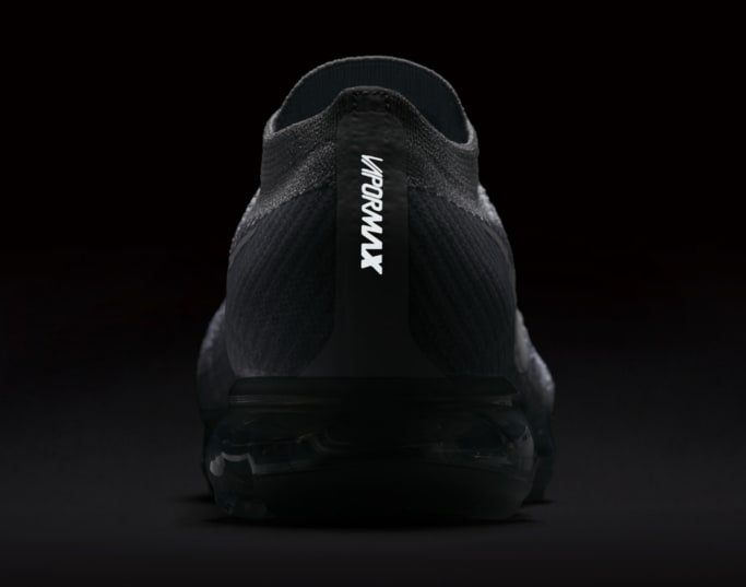 Nike VaporMax Pure Platinum 849558-004 Heel Reflective