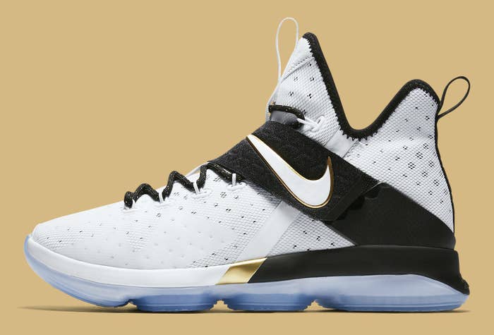 Nike LeBron 14 BHM Release Date Lateral 860634-100
