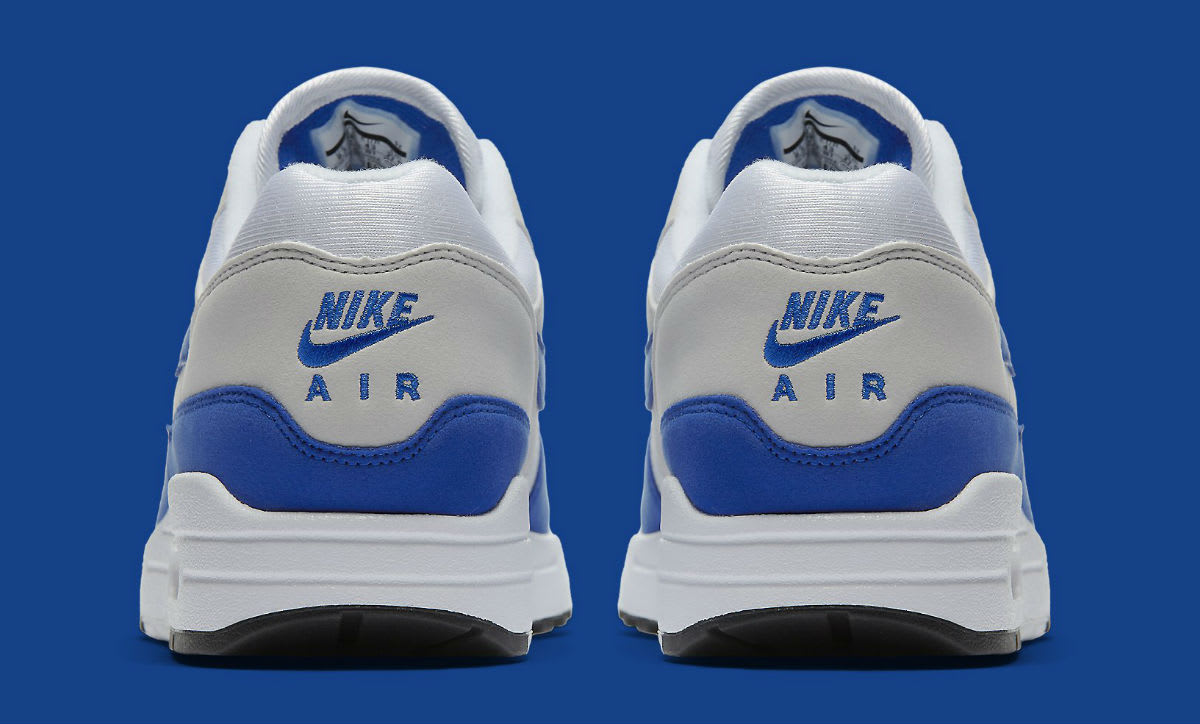Nike Air Max 1 OG Blue Anniversary Release Date Heel 908375-101