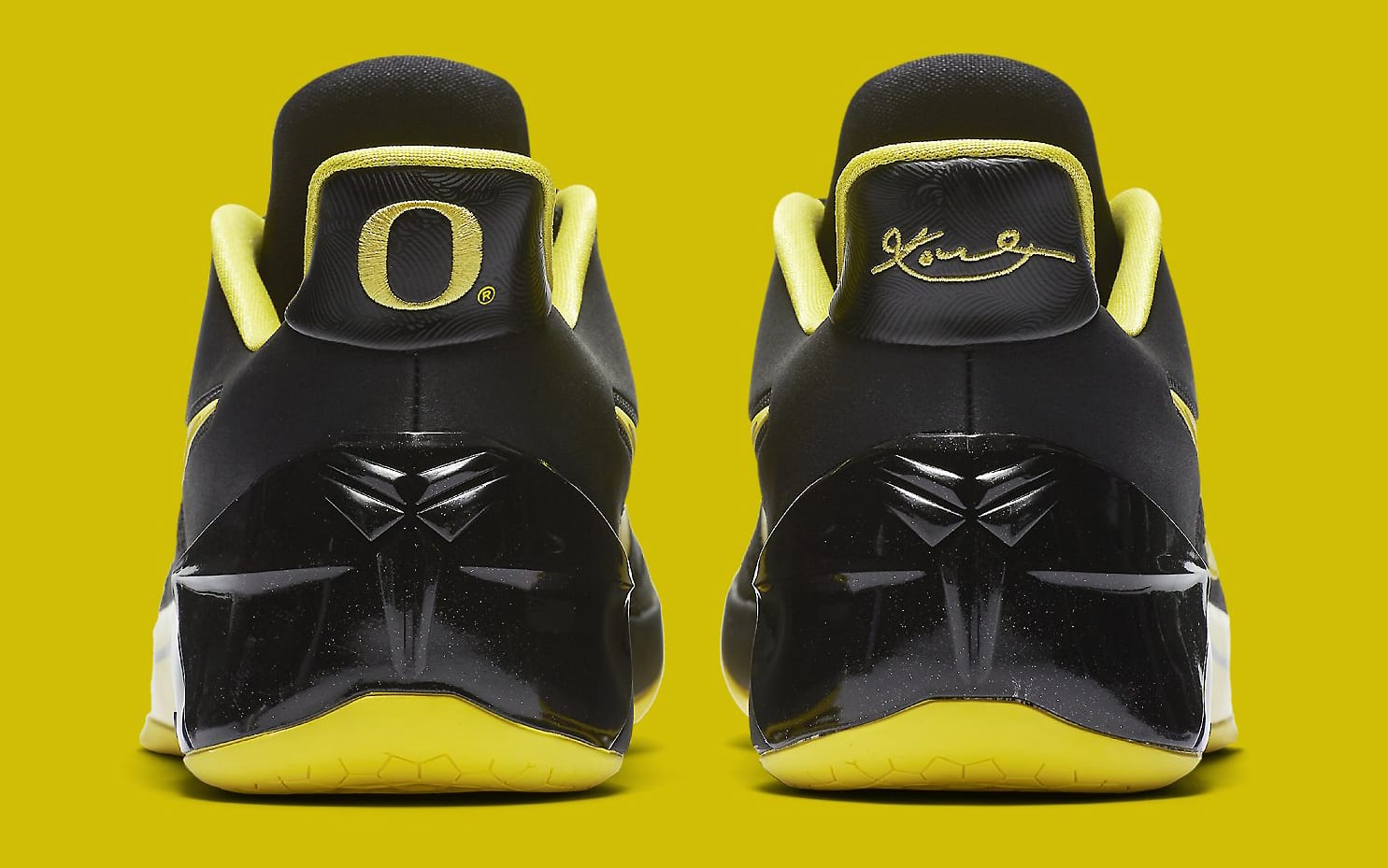 Oregon Ducks Nike Kobe AD 922026-001 Heel