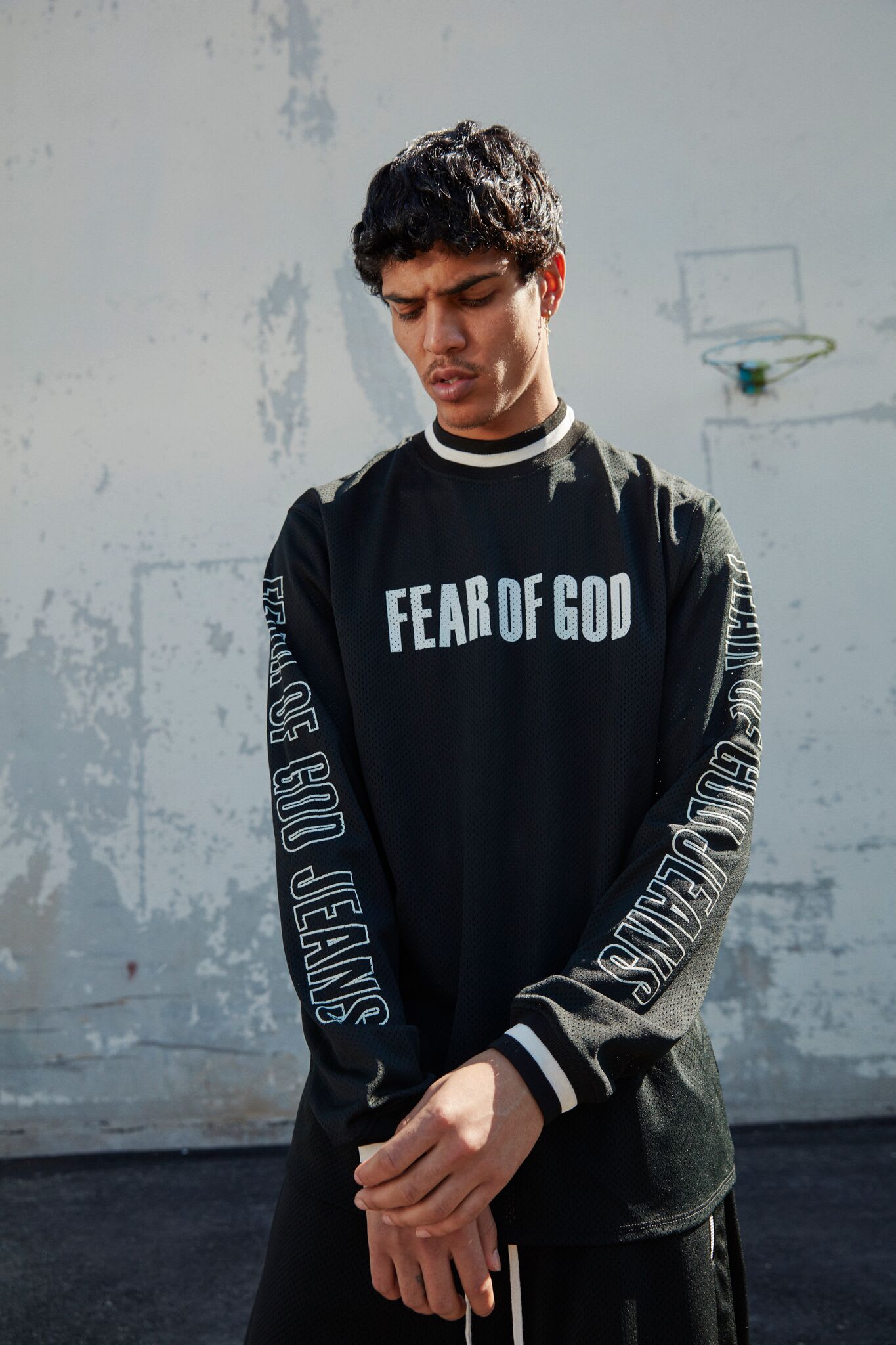 人気ブランドを fear メッシュTシャツの通販 of OF - god メッシュT ...