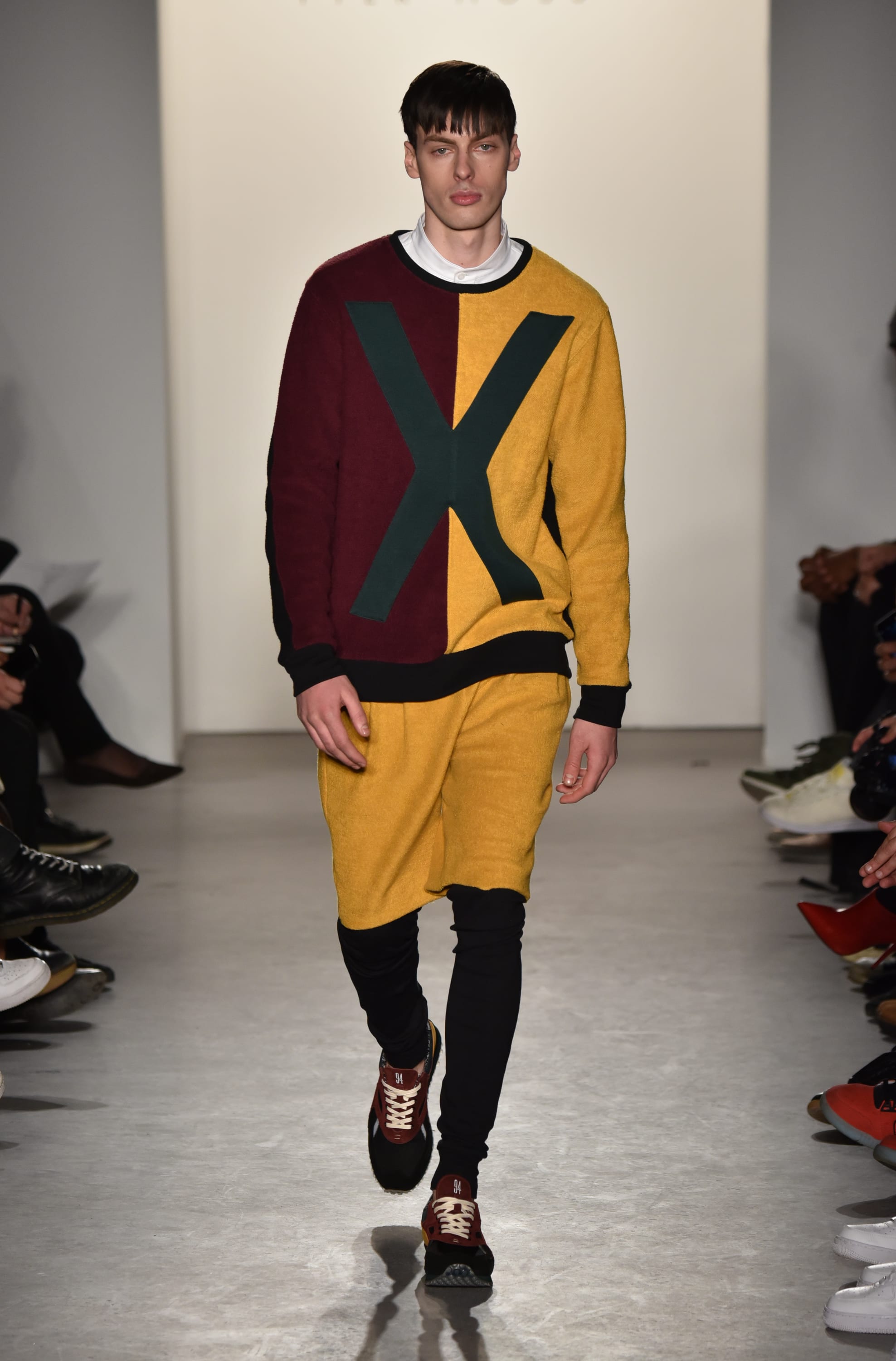 A look from Pyer Moss&#x27; Fall 2015 collection