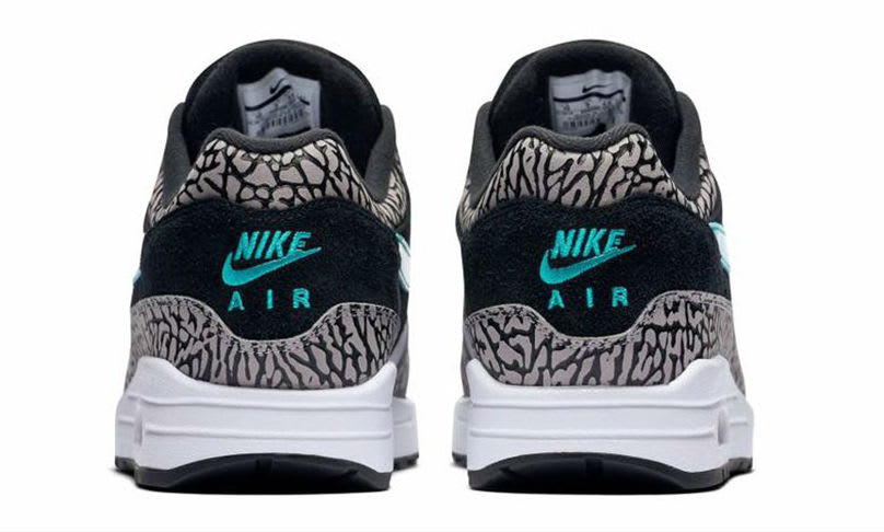 Nike Air Max 1 Atmos Elephant 2017 Release Date Heel