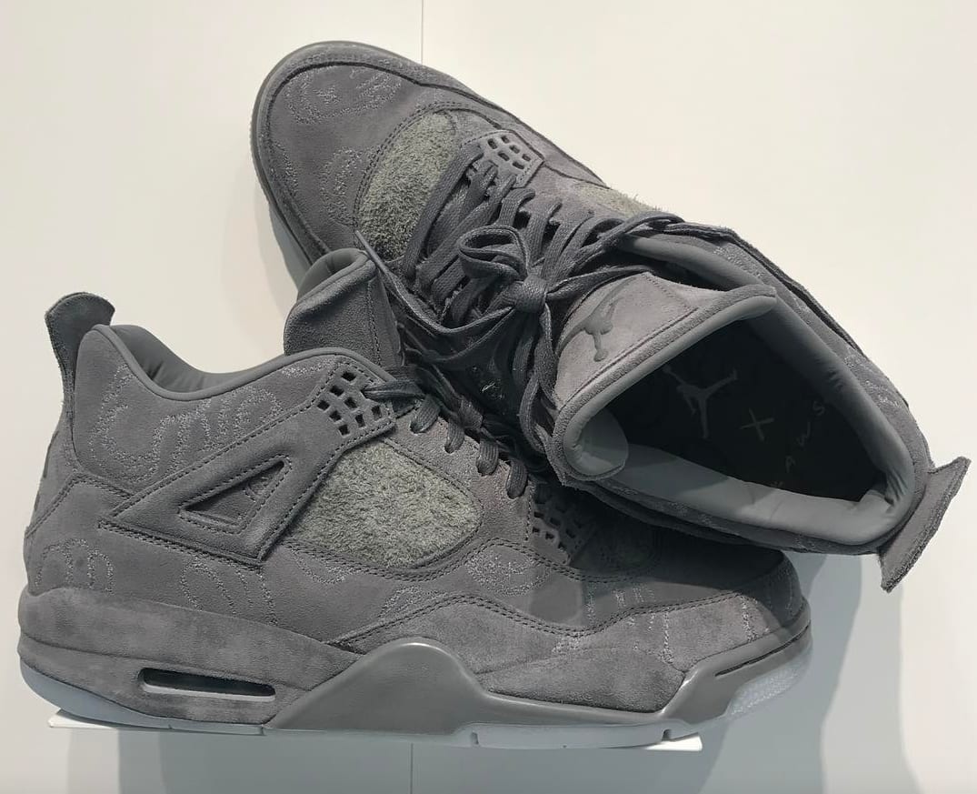 Kick Avenue on Instagram: The KAWS x Air Jordan 4 is a limited edition  shoe collaboration between Jordan Brand and graffiti artist KAWS. It  features a mix of grey suede, hand graphic