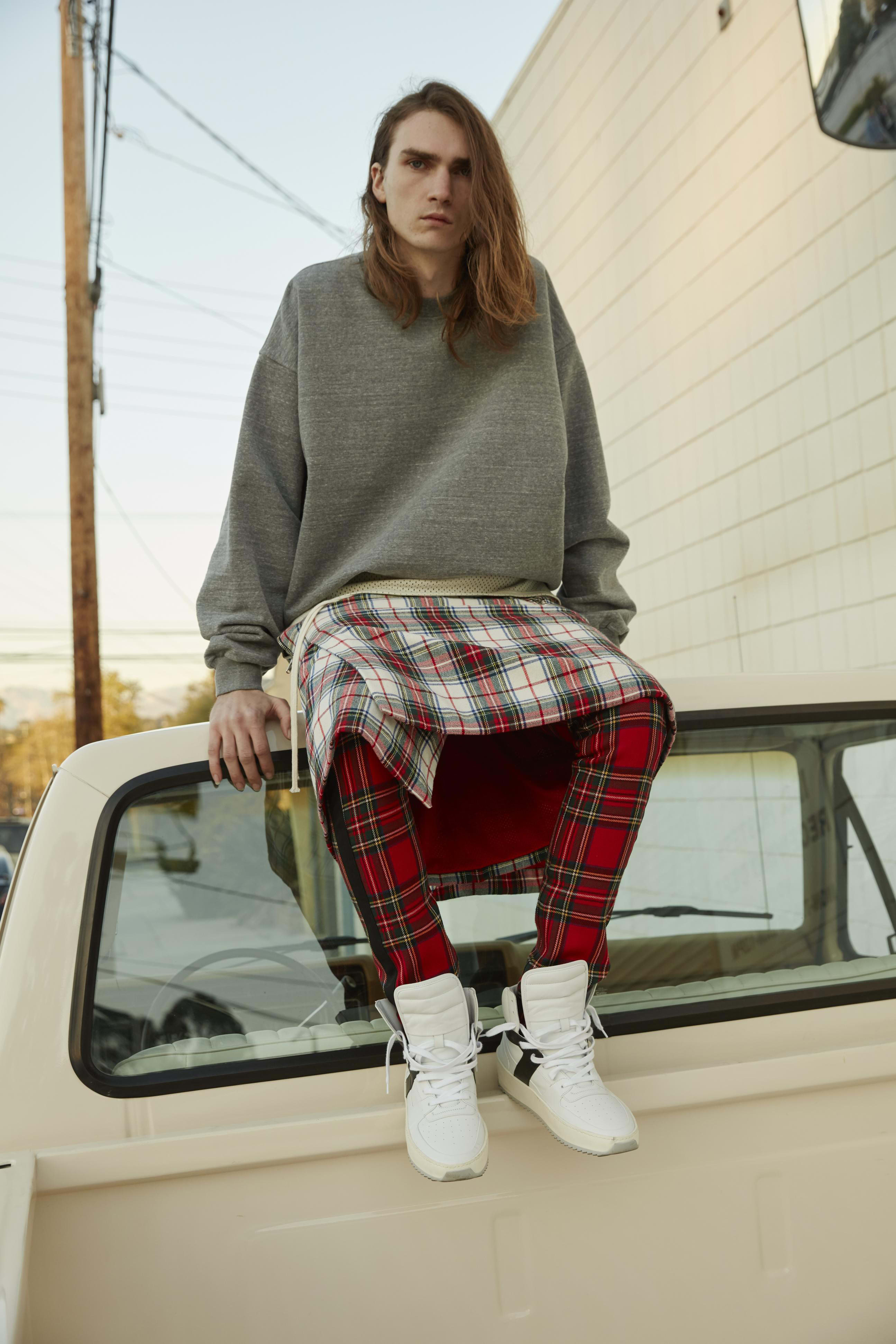 Fear of god hot sale checkered pants