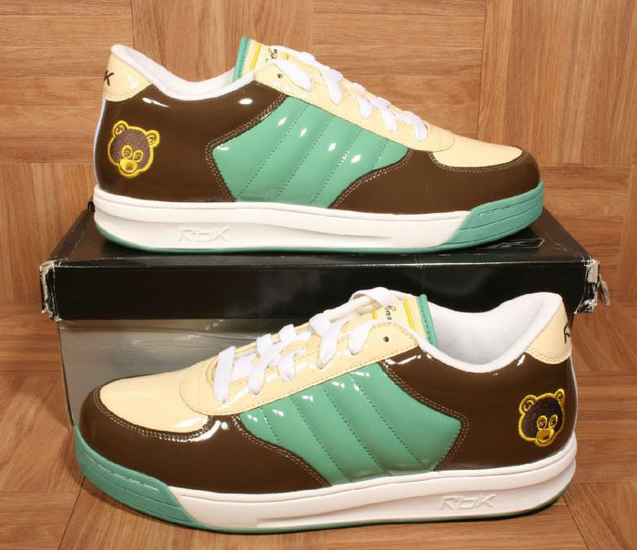 Kanye West Reebok S. Carter Classic Low Green/Yellow-Nut Brown