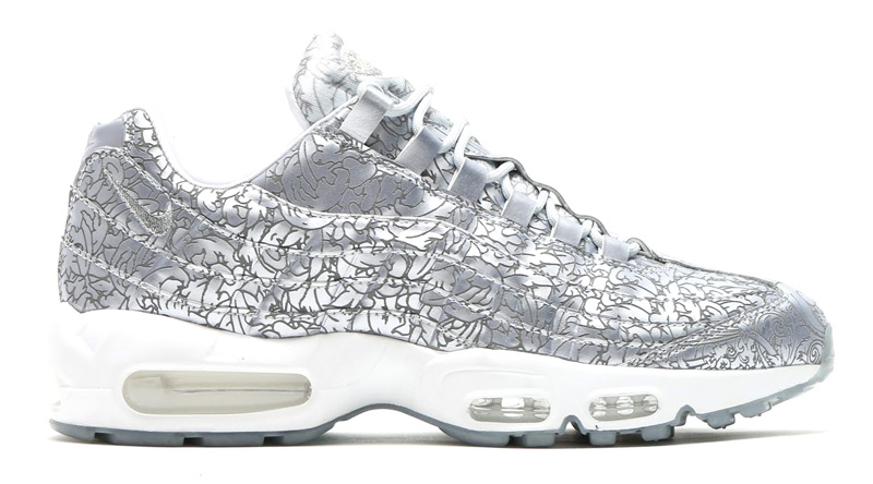 The Details on the Platinum Nike Air Max 95 Are Insane Complex