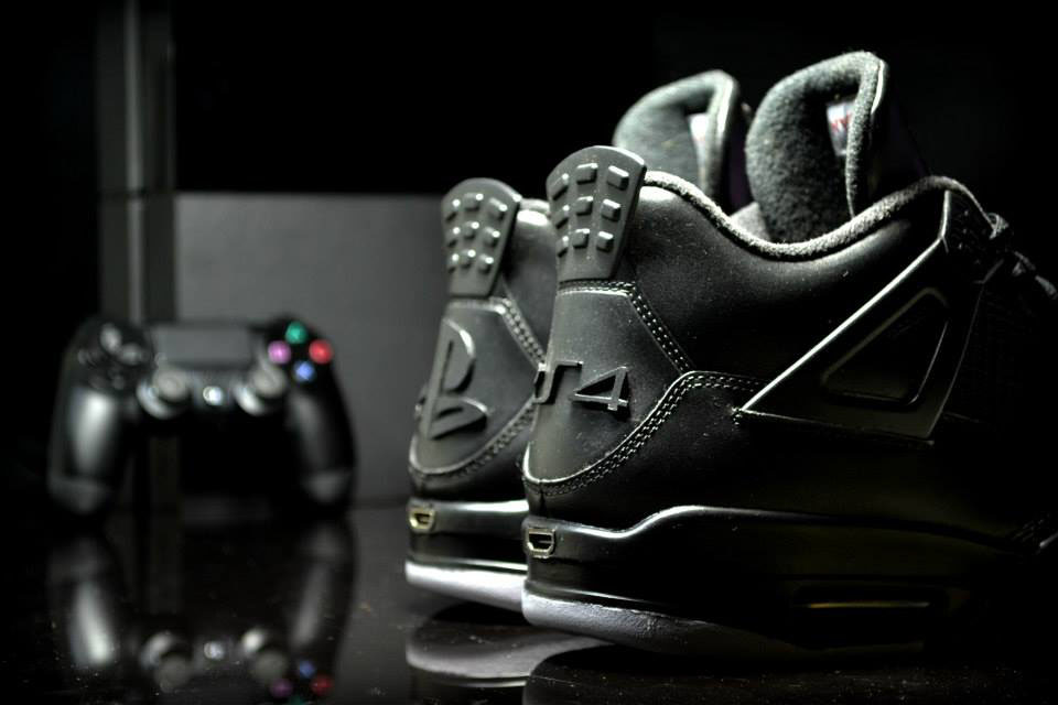 Air Jordan IV 4 Playstation by FreakerSNEAKS
