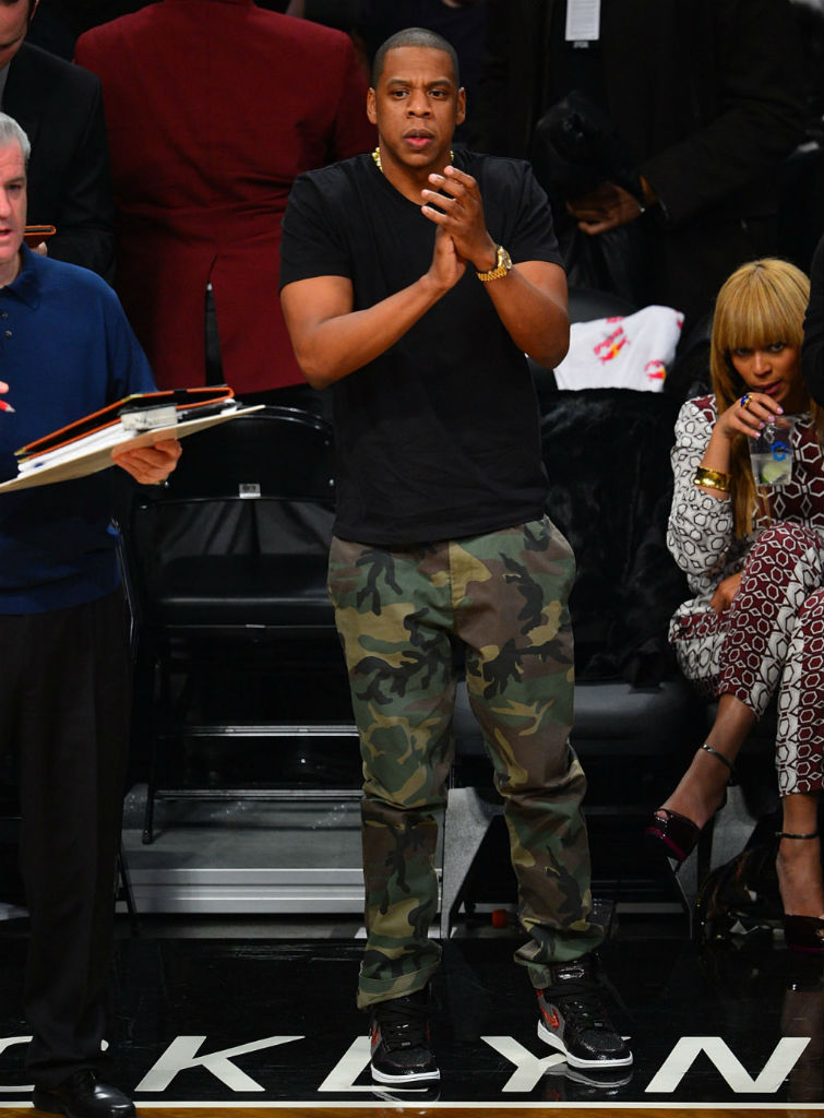 Jay-Z wearing PMK x Air Jordan 1 Brooklyn Zoo (5)