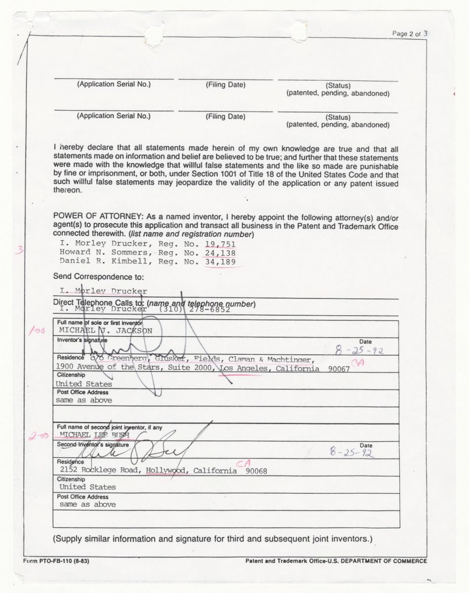 Michael Jackson&#x27;s Anti-Gravity Shoe Patent (5)