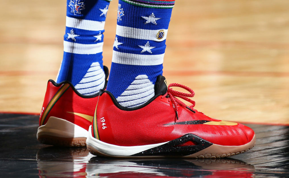 Paul George Wearing the Nike HyperLive (2)