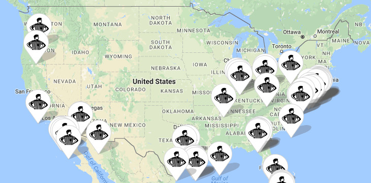 Foot locker on sale yeezy release map