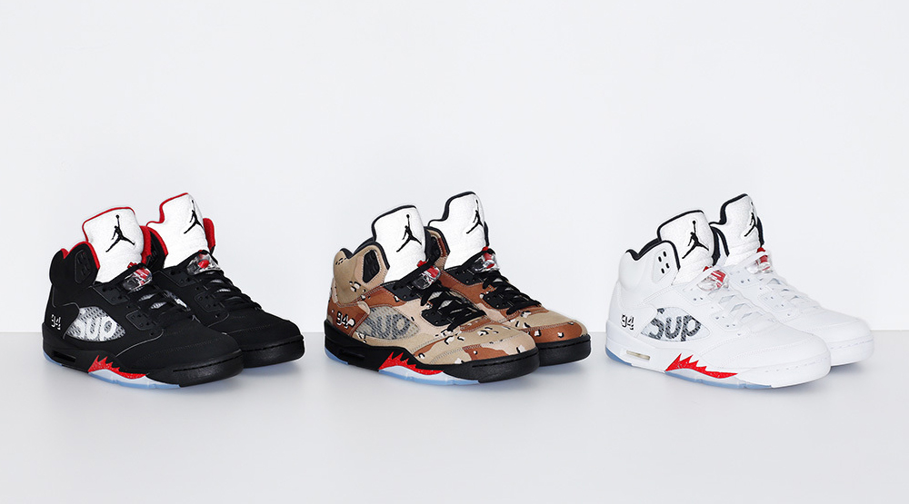 Size+11+-+Jordan+5+Retro+x+Supreme+Desert+Camo+2015 for sale online