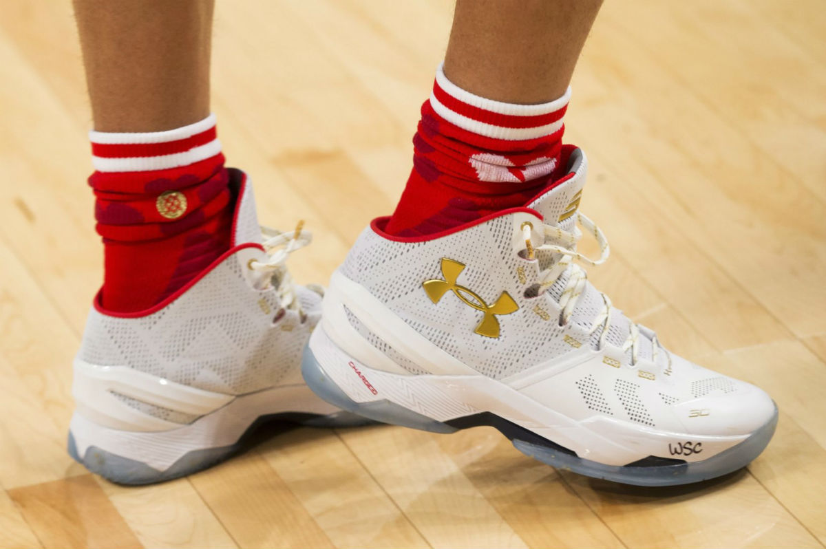 Stephen Curry Wearing the &#x27;All-Star&#x27; Under Armour Curry Two (2)