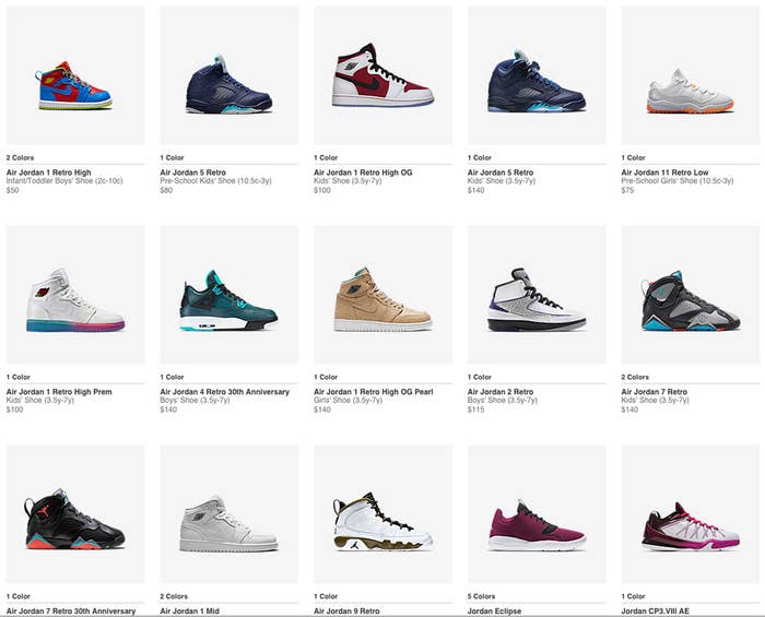 Another Air Jordan Restock for SmallFooted Sneakerheads Is Happening