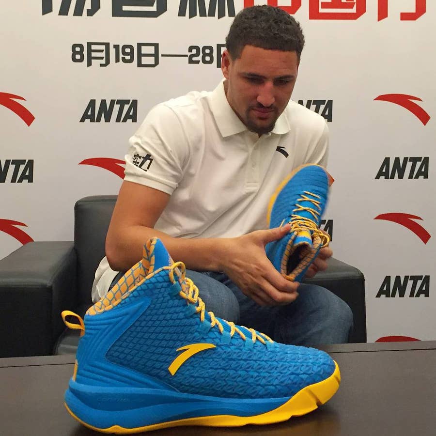 ANTA Unveils The KT Fire  Klay Thompson's Signature Shoe - WearTesters