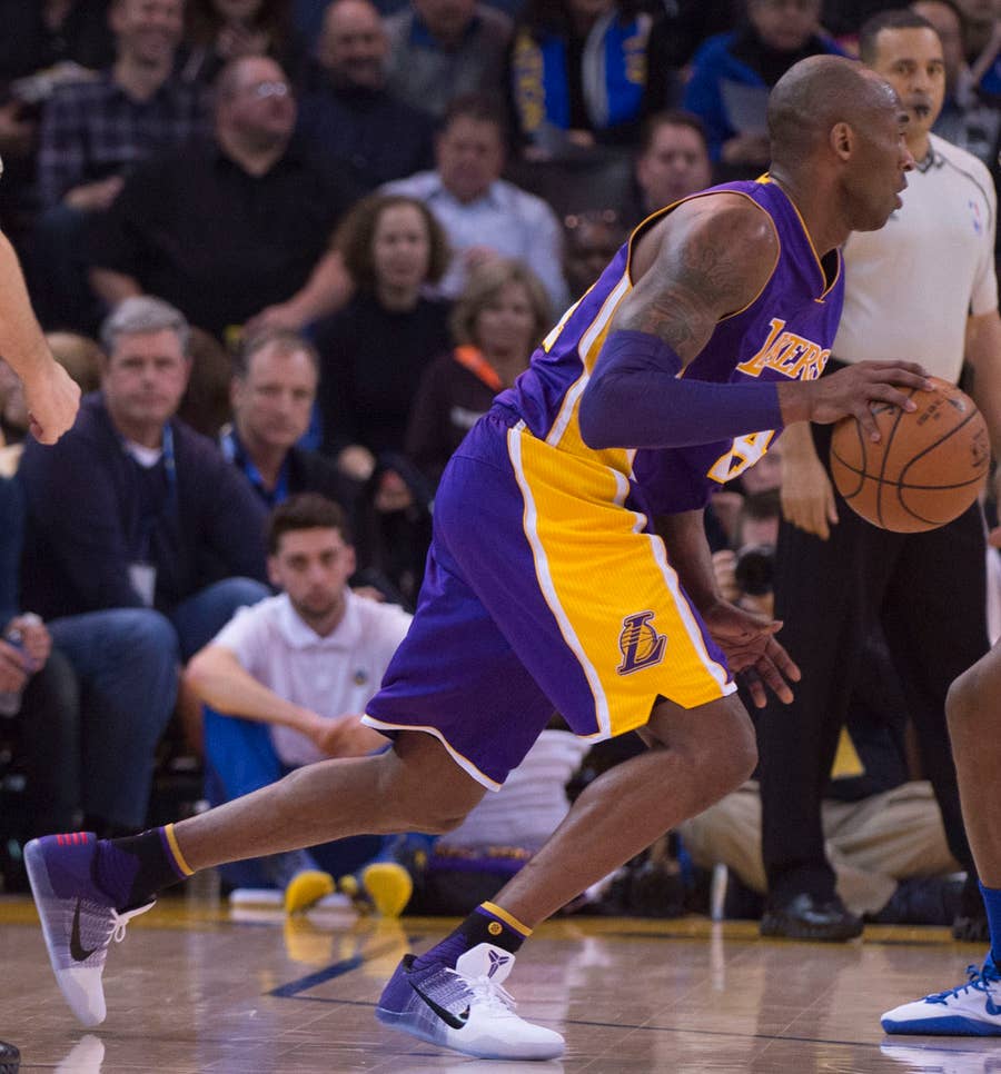 SoleWatch: Kobe Bryant Had Two Pairs of Nikes for Opening Night