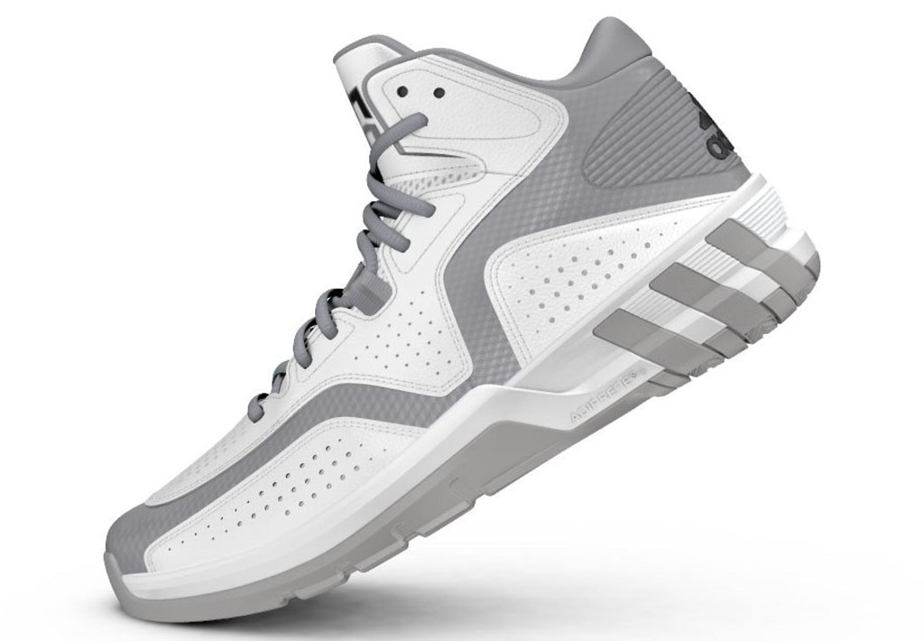 adidas D Howard 6 White/Grey (2)